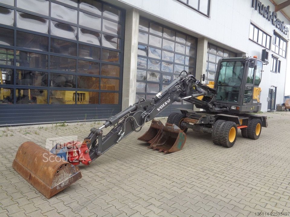 Mobilbagger VOLVO EW60E Powertilt HS03 + Löffelpaket Klima gebraucht