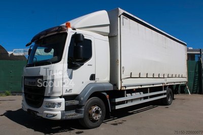 LKW mit Pritsche & Plane DAF LF 280FA 4x2 BL - LAGERSCHADEN Nr: 966 gebraucht