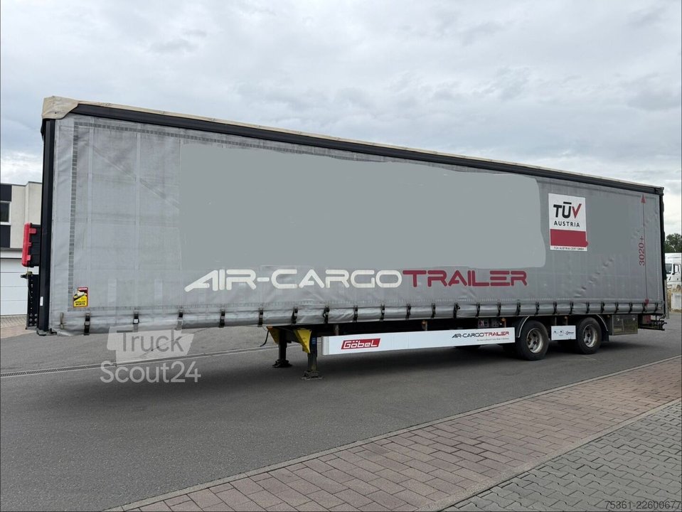 Auflieger  Göbel Rollerbett Mega AIRCARGO Hyrdraul. Hubdach gebraucht