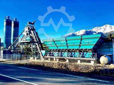 CONSTMACH Concrete Mixing Plant Compact Concrete Mixing Plant 120 M3/H