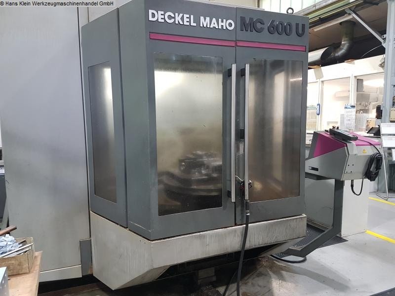 Numerically Controlled Machining Centres DECKEL-MAHO MC 600 U