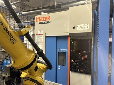 Numerically Controlled Machining Centres MAZAK VARIAXIS i-800 + VCP 400 L