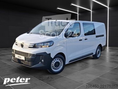 Transporter mit Doppelkabine Peugeot Expert Flexkabine L3 145 Navi+Kamera+Worksite+ gebraucht