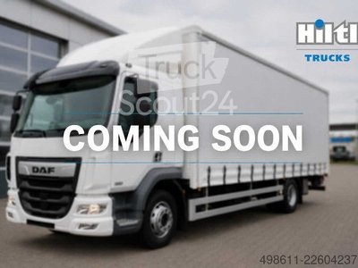 LKW mit Pritsche & Plane DAF XB 260 FA 14t Curtainsider 7,30 m 257 PS LBW 1.5 neu