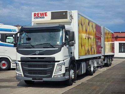 Kühlkoffer-LKW VOLVO FM420*FRIGOBLOCK*ROHR DURCHLADER*LBW  2.5T* gebraucht