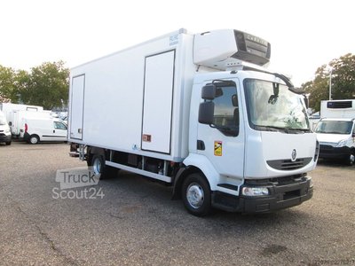 Kühlkoffer-LKW RENAULT Midlum 180.12*2xCarrier Supra850MT*LBW*Euro 5* gebraucht