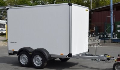 Kofferanhänger HUMBAUR Kofferanhänger  HK 253015-18P mit Überfahrwand neu