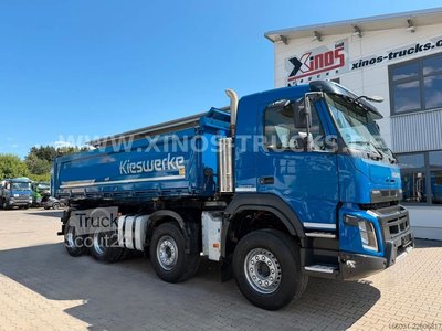 Dreiseitenkipper LKW VOLVO FM450 8X4 Meiler Bordmatik German gebraucht