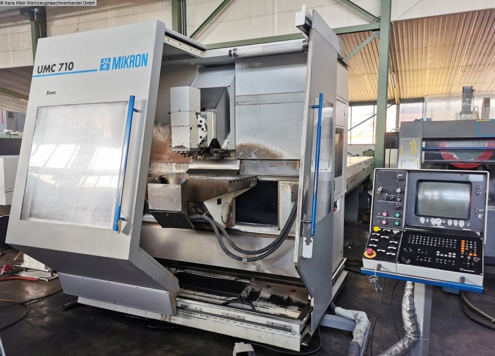 Numerically Controlled Machining Centres MIKRON UMC 710