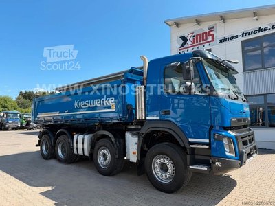 Kipper LKW VOLVO FM450 8X4 Meiler Bordmatik German gebraucht