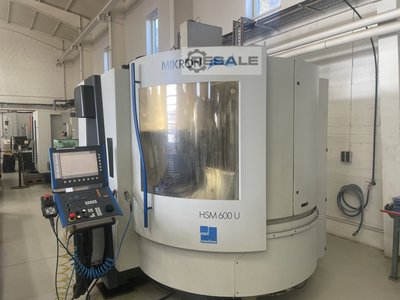 Numerically Controlled Machining Centres MIKRON HSM 600 U