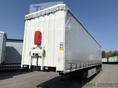 Auflieger mit Pritsche & Plane KRONE SD PROFI LINER, LIFTACHSE, BPW-ACHSE, EDSCHA-VERDECK gebraucht