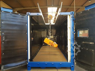 Oliver Fritz GmbH & Co. KG Strahlcontainer bis 8t Beladung