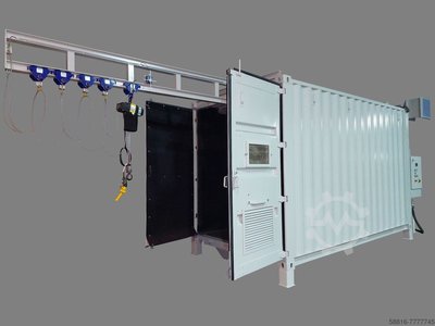 Oliver Fritz GmbH & Co. KG Strahlcontainer mit Kranbahn