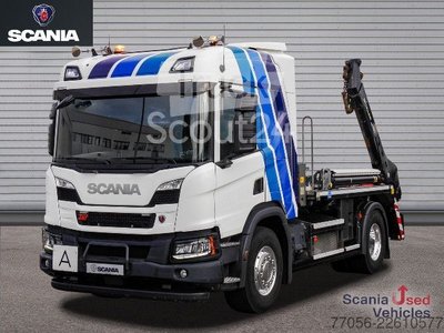 Absetzkipper LKW Scania P 500 B4x2NA - XT / 4-Federung / MEILLER AK 12.T - gebraucht