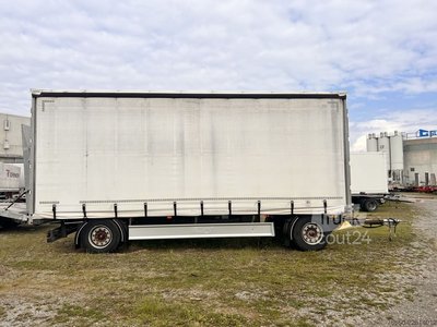 Anhänger mit Pritsche & Plane Fliegl ZPS180  2 Achs Jumbo- Planen, Mega, durchladbar gebraucht