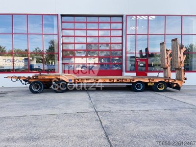 Tieflader Anhänger Müller-Mitteltal T4 Kompakt 40,0  4 Achs Tieflader- Anhänger gebraucht