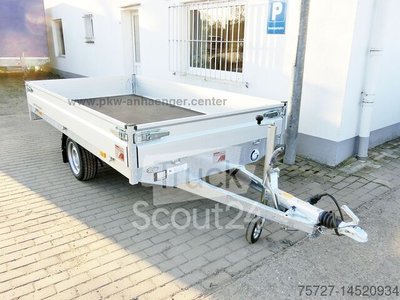 Anhänger mit offener Pritsche Hapert Hochlader HAPERT AZURE H1 1500kg 305x160 neu