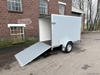 Kofferanhänger Hapert Trailers HAPERT SAPPHIRE L-1 | GRAU | RAMPE 250X130X150CM 1500KG KOFFERANHÄNGER neu