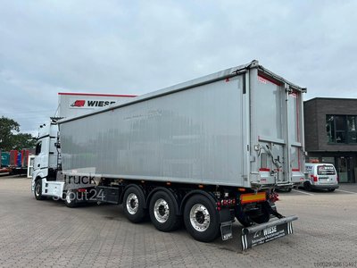 Kipper Auflieger KEMPF SKM 36/3 Alu Kippmulde 55m  Kombiklappe gebraucht