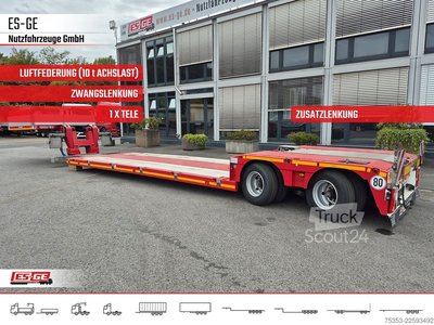 Tieflader-Sattelauflieger FAYMONVILLE MAX Trailer MAX510 Tiefbett 2x10 t gebraucht