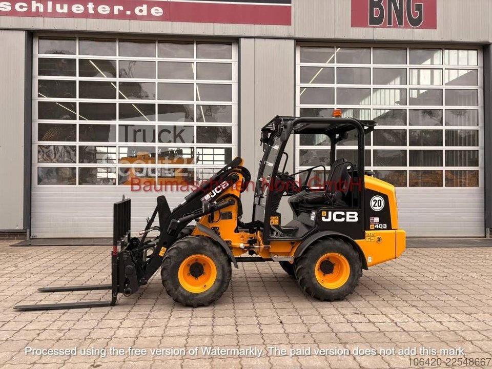 Radlader JCB 403 Canopy 25PS gebraucht gebraucht