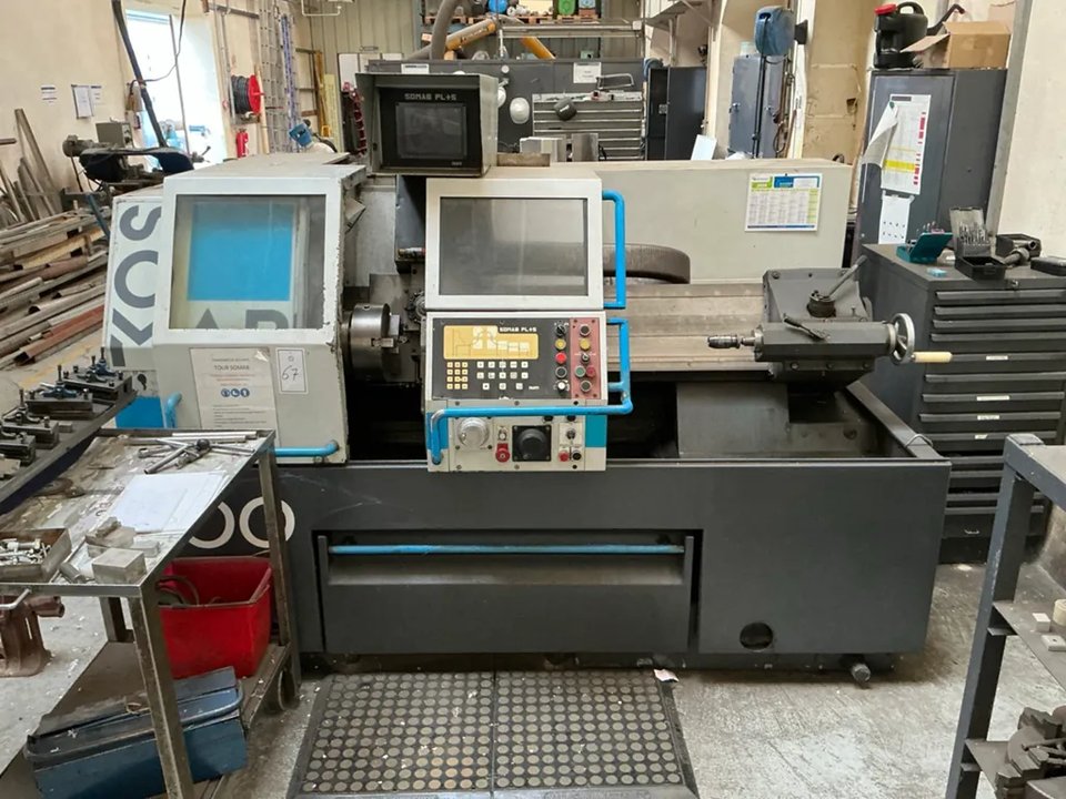 Somab Unimab-400 CNC-Drehmaschine