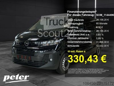 Kastenwagen Opel Vivaro Cargo M Sitzh. 3 Sitze Klimaauto Holzb RFK gebraucht