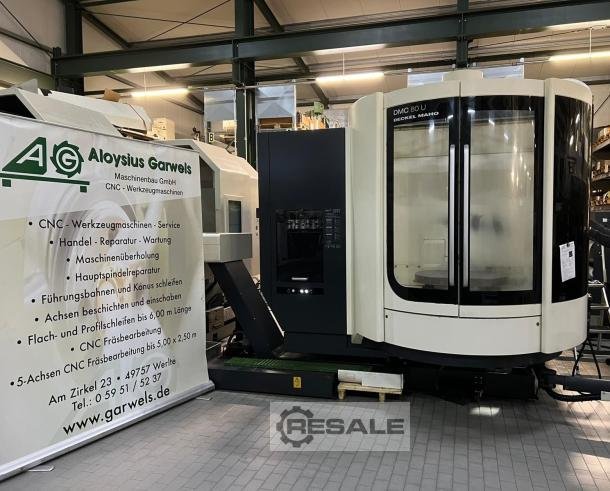Numerically Controlled Machining Centres DMG DECKEL MAHO DMC80 U duoBlock
