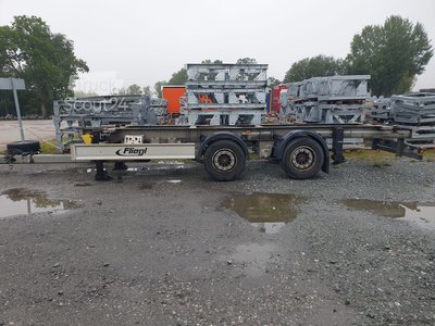 Anhänger-Wechselfahrgestell Fliegl Tandem-Wechselanhänger TWP 180 Mega-EL gebraucht