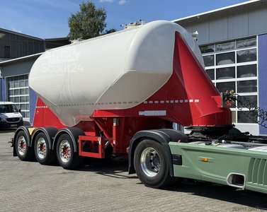 Siloauflieger FELDBINDER FFB Silo Auflieger TEUT 26.3 - 26 m  Asche Gülle gebraucht