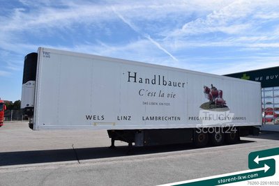 Kühlauflieger SCHMITZ CARGOBULL Carrier Vector 1850 Fleischrohrbahnen Liftachse gebraucht
