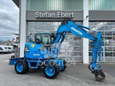 Minibagger Komatsu PW 98MR-8 / 5.734h / Powertilt HS08 gebraucht