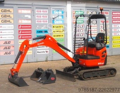 Minibagger KUBOTA U17-3a * 3x Löffel * gebraucht