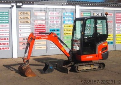 Minibagger KUBOTA KX016-4 *2x Löffel MS01* gebraucht