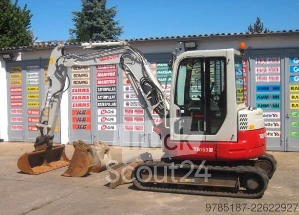 Minibagger TAKEUCHI TB 153 FR * 3x Löffel * gebraucht