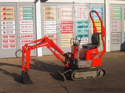 Minibagger YANMAR SV 08-1A (S) ** Verstellfahrwerk ** gebraucht