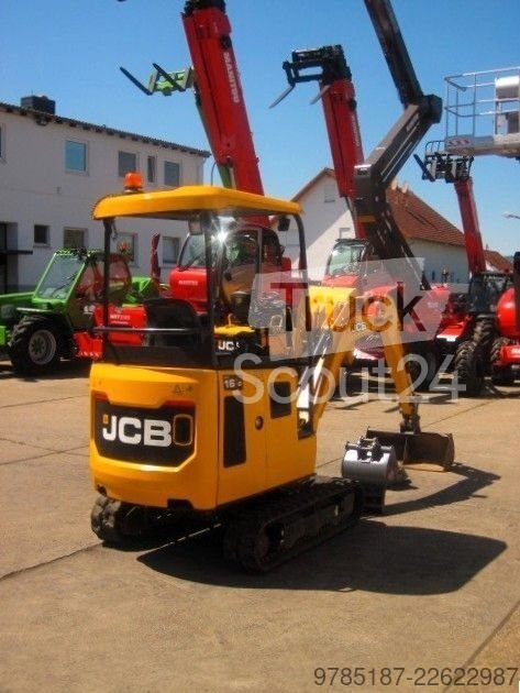 Minibagger JCB 16C-1 T3 ** 2x Löffel ** gebraucht