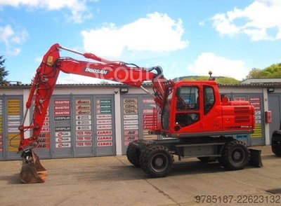 Mobilbagger DOOSAN DX140W-3 gebraucht