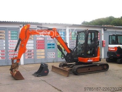Minibagger HITACHI ZX48U-5A-CLR * 2x Löffel * gebraucht