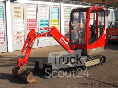 Minibagger WACKER NEUSON 1404 - 3x Löffel, Verstellfahrwerk gebraucht
