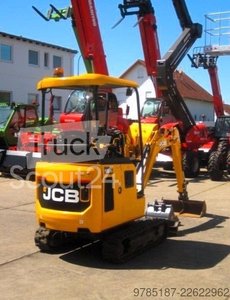 Minibagger JCB 16C-1 T3 ** 2x Löffel ** gebraucht