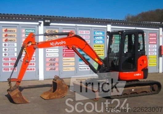Minibagger KUBOTA KUBOTA U48-4 * 2x Löffel * gebraucht