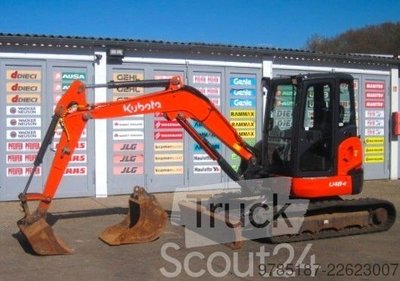 Minibagger KUBOTA KUBOTA U48-4 * 2x Löffel * gebraucht