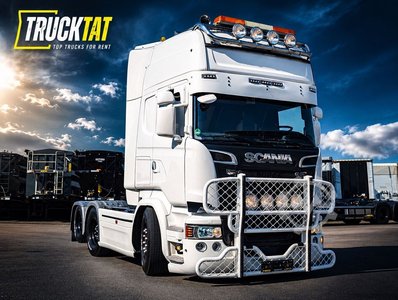SCANIA R730 V8 6x2 Boogie in Voll-Ausstattung,Kipphydr.