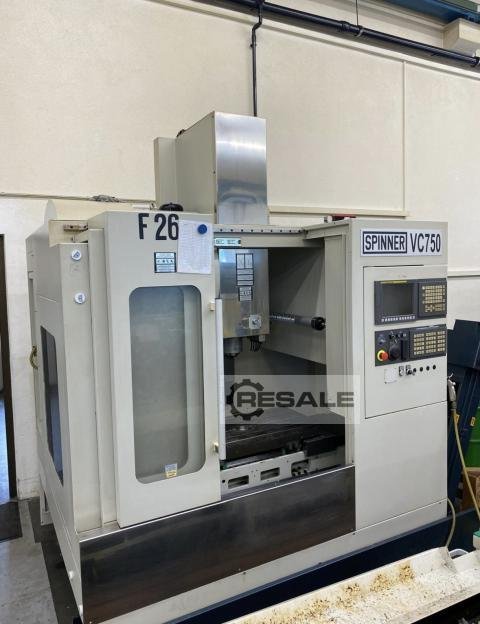 Numerically Controlled Machining Centres SPINNER VC 750