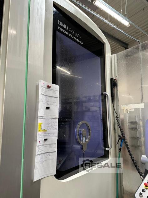 Numerically Controlled Machining Centres DMG MORI DMU 80 EVO LINEAR