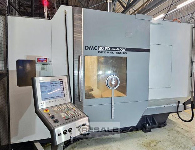 Numerically Controlled Machining Centres DECKEL MAHO DMC 80 FD duoBLOCK