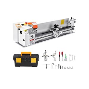 NEU✅ Metalldrehmaschine 22x100cm Tischdrehmaschine 1250W Auto