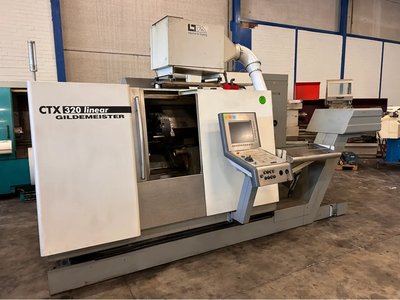 2006 Gildemeister CTX 320 Lineare CNC-Drehmaschine